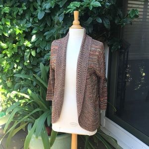 Light weight knit jacket.